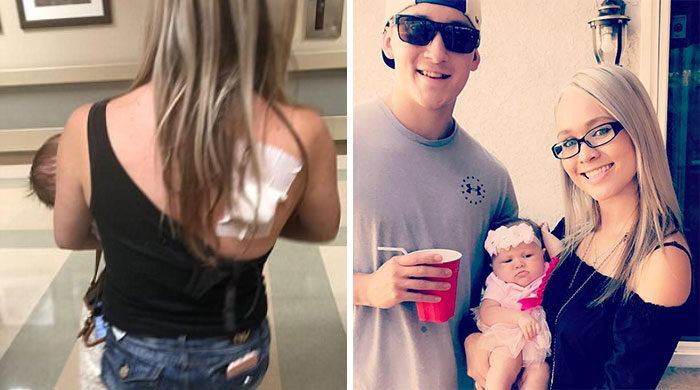 New Mother Takes A Bullet After Leaping On Her Stricken Boyfriend’s Body To Shield Him... New Mother Takes A Bullet After Leaping On Her Stricken Boyfriend’s Body To Shield Him...