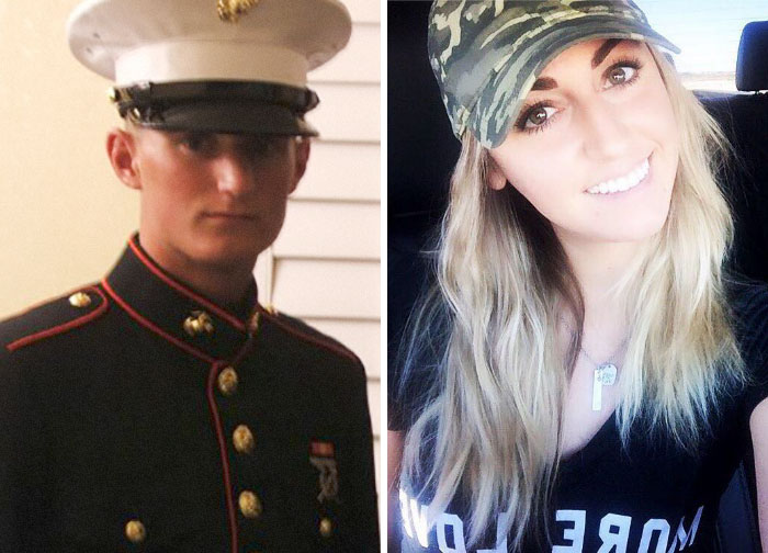 Former Marine Taylor Winston And His Friend, Jenn Lewis, Found A Truck With Keys In It And Transported About 2 Dozen Priority Victims To The Hospital Former Marine Taylor Winston And His Friend, Jenn Lewis, Found A Truck With Keys In It And Transported About 2 Dozen Priority Victims To The Hospital