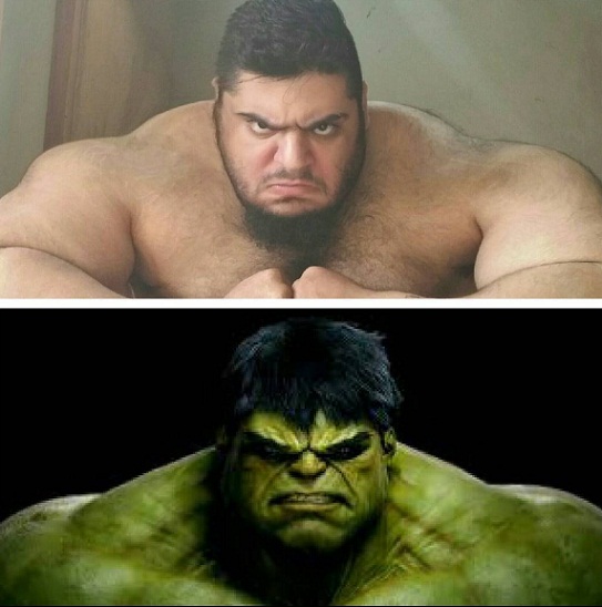Iranian Hulk Sajad Gharibi Iranian Hulk Sajad Gharibi