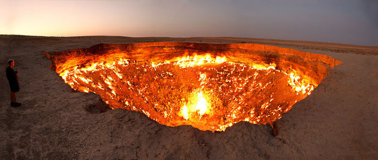Darvaza Gas Crater Darvaza Gas Crater