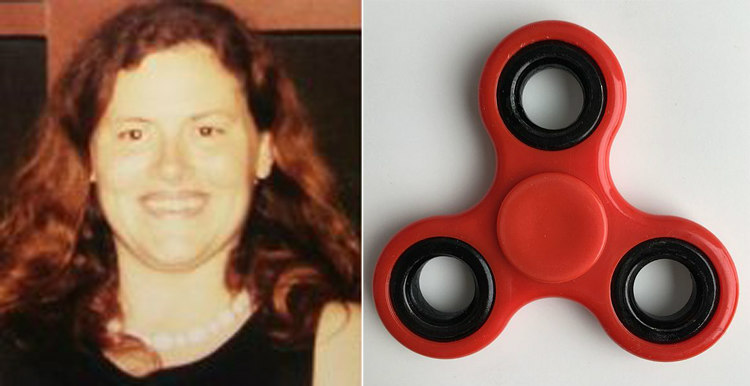 Catherine Hettinger and Fidget Spinner Catherine Hettinger and Fidget Spinner