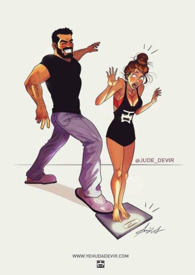 7 relationship illustrations by yehuda devir, Dear Bae, 10 Adorable Illustrations That Perfectly Describe Us! | POPxo, relationship illustrations by yehuda devir